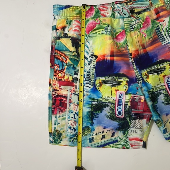 SURF SOCIETY Miami Cadillac Hotel Swim Trunks. Size Large-NWT - Picture 7 of 8